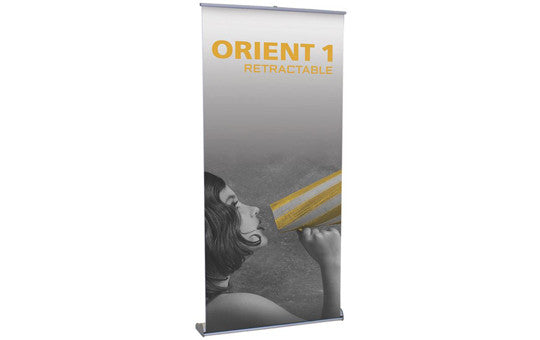 Orient Single Sided 31 inch wide retractable banner stand