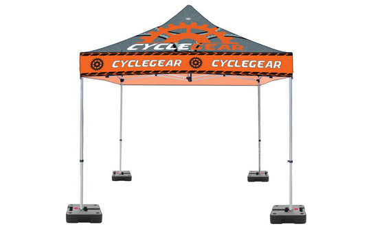 Plastic Water Base for all 4 legs of Custom Canopy Pop Up Tents (sold as 1 set)