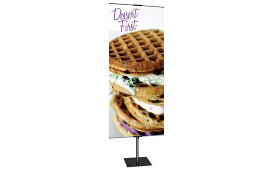 Promo Stand 24 inch by 24 inch to 72 inch tall Double Sided