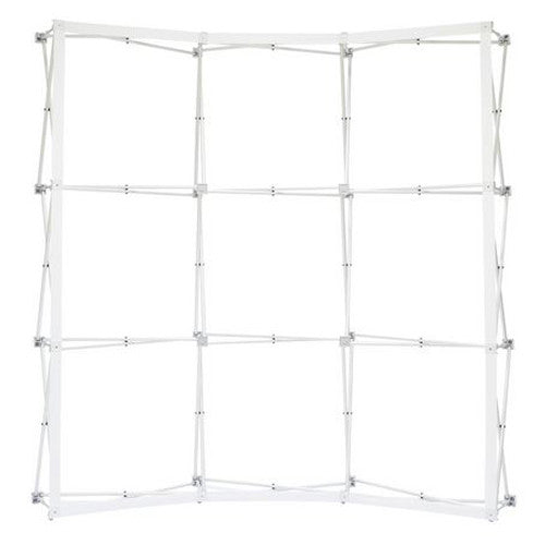 RPL Pop-Up Display 8' W x 89" H Curve Frame Only