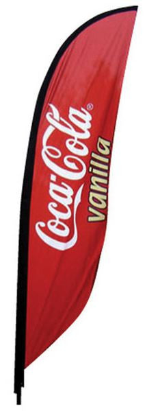 Feather Banner Small Single Sided (no stand or base)