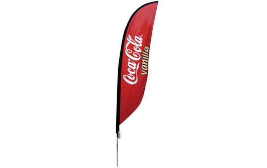 Feather Banner Small Single Sided Graphic Package