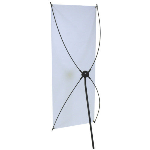 Spring Back 29.5” Wide by 70.75” Tall Banner Stand