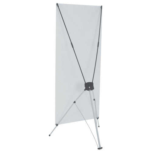 Spring Back 31.25” Wide by 62.25” Tall Banner Stand