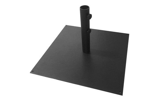Square Iron Base for outdoor umbrella stand displays