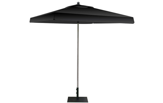 Square Shaped Indoor Outdoor Umbrella Display Blank Black Top and Frame