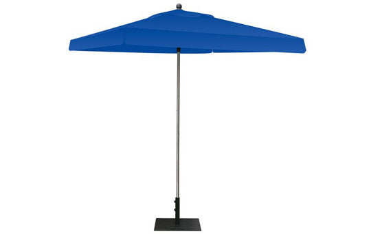 Square Shaped Indoor Outdoor Umbrella Display Blank Blue Top and Frame