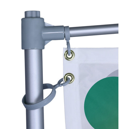 T-Pole Basic Single Arm Double Sided Graphics Package