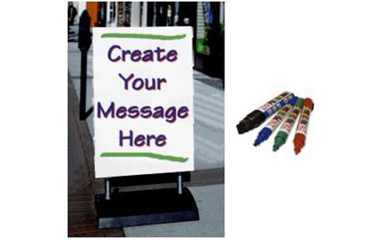 Write On Springer Outdoor Sign Display
