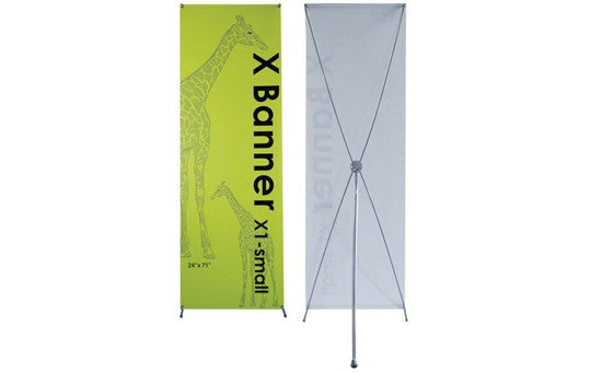 X1 Banner Stand 24" by 71"