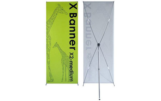 X2 Banner Stand 31.5" by 79"