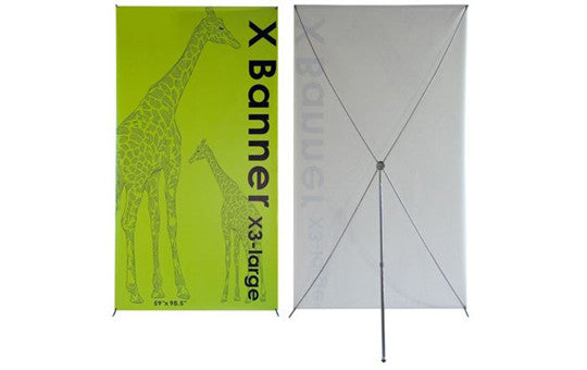 X3 Banner Stand 59" by 98.5"
