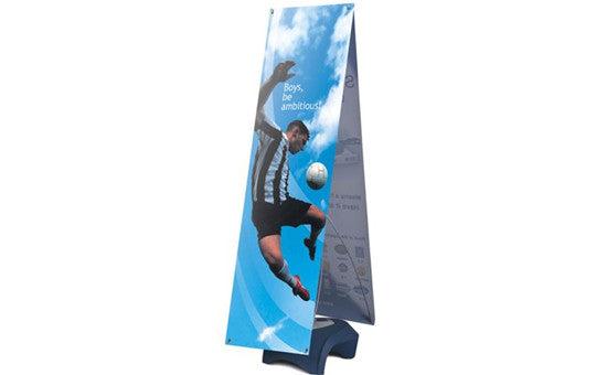 Zephyr Outdoor Double Sided Banner Stand Graphic and Frame Combo