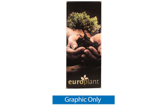 Zeppy 27.5” by 69” Outdoor Banner Stand Display Graphic Only